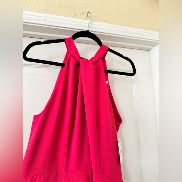 NEW | Julia Jordan | Pink Halter Neck , Wide Leg Jumpsuit - Size 12 - Picture 6 of 8